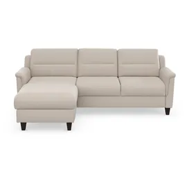 sit&more Ecksofa SIT & MORE "Farö L-Form", grau (elephant), B:234cm H:90cm T:168cm, Sofas, Ecksofa, inklusive Federkern, wahlweise mit Bettfunktion und Bettkasten