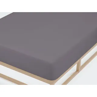 180 x 200 - 200 x 200 cm silbergrau