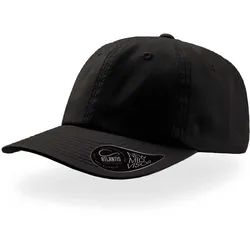 Atlantis 6-Panel Baseball Cap Dad Hat Schwarz One Size