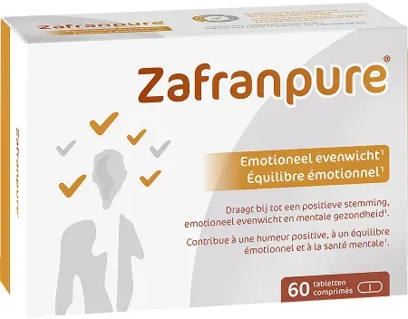 Zafranpure Positive Stimmung/Emotionales Gleichgewicht/Mentale Energie 60 Tabletten