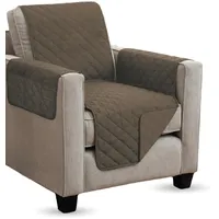 BestLivings Sesselhusse Gesteppt Braun 190 x 165 cm
