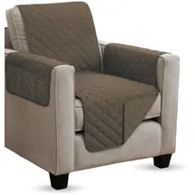 BestLivings Sesselhusse Gesteppt Braun 190 x 165 cm