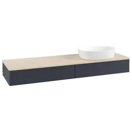 Villeroy & Boch Antao Waschbeckenunterschrank K16_1 1600x190x500mm K16113HG mit Struktur FK/AP: HG/3