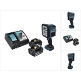 Makita, Arbeitsleuchte, DML 812 RT Akku LED Handstrahler 18 V 1250 lm + 2x Akku 5,0 Ah + Ladegerät (1250 lm)