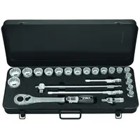 MATADOR Schraubwerkzeuge Steckschlüsselsatz 12-kt. 23-tlg. 12,5 mm