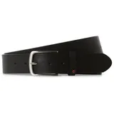 Pierre Cardin Ledergürtel schwarz - 0002 | Gr.: 85 cm