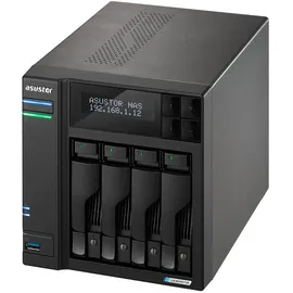 ASUSTOR Lockerstor 4 Gen2+ Leergehäuse Schwarz