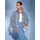 CREATION L Bouclé-Blazer Blau 38