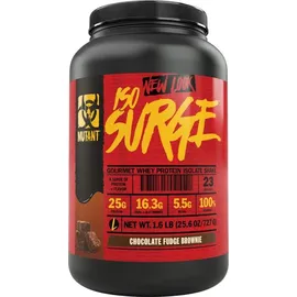 Mutant Iso Surge Chocolate Fudge Brownie Pulver 727 g