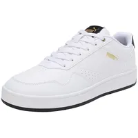 Puma Court Classic Herren Puma White-Puma Black-Puma Gold 46