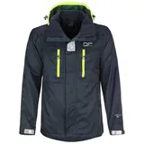 Dry Fashion Herren Regenjacke Segeljacke Baltic - Allwetterjacke Outdoorjacke Jacke Sailing Wasserdicht Winddicht Atmungsaktiv in Blau Größe XXL - XXL