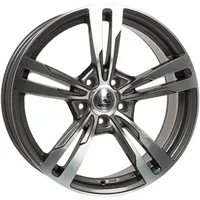 itWheels Anna 9.5x21 ET35 5x112 66,5, anthrazit glänzend poliert