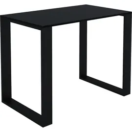 AKKE Esszimmertisch 70 x 75 x 40 cm Schwarz