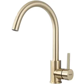 ONECE Einhebelmischer Gold-Matt