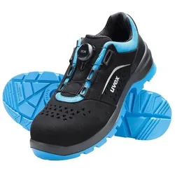 UVEX Halbschuhe S1P »2 xenova BOA 95582«, Größe 41 schwarz