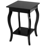 Costway Nachtschrank 40x60x40 cm Schwarz