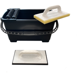 Wascheimer / Waschboy OPTIMUM PRO 22 ltr. Set / 2 Waschrollen inkl. Gratiszugaben | 