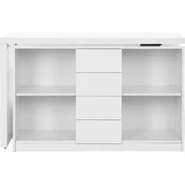 vente-unique Kinderschreibtisch PAVELO MDF 360° drehbar weiß