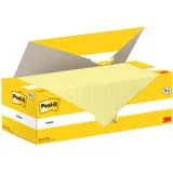 Post-it 18 + 6 GRATIS: Post-it® Haftnotizen gelb, 18 Blöcke + GRATIS 6 Blöcke