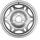 Alcar 7820 4 5Jx15 3x112 ET23 5 MB57 1 Silver - silver - 15 112.0 23.5
