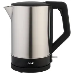 Eva Wasserkocher Edelstahl rost. schwarz 'EK9009' 1,5l 2200W
