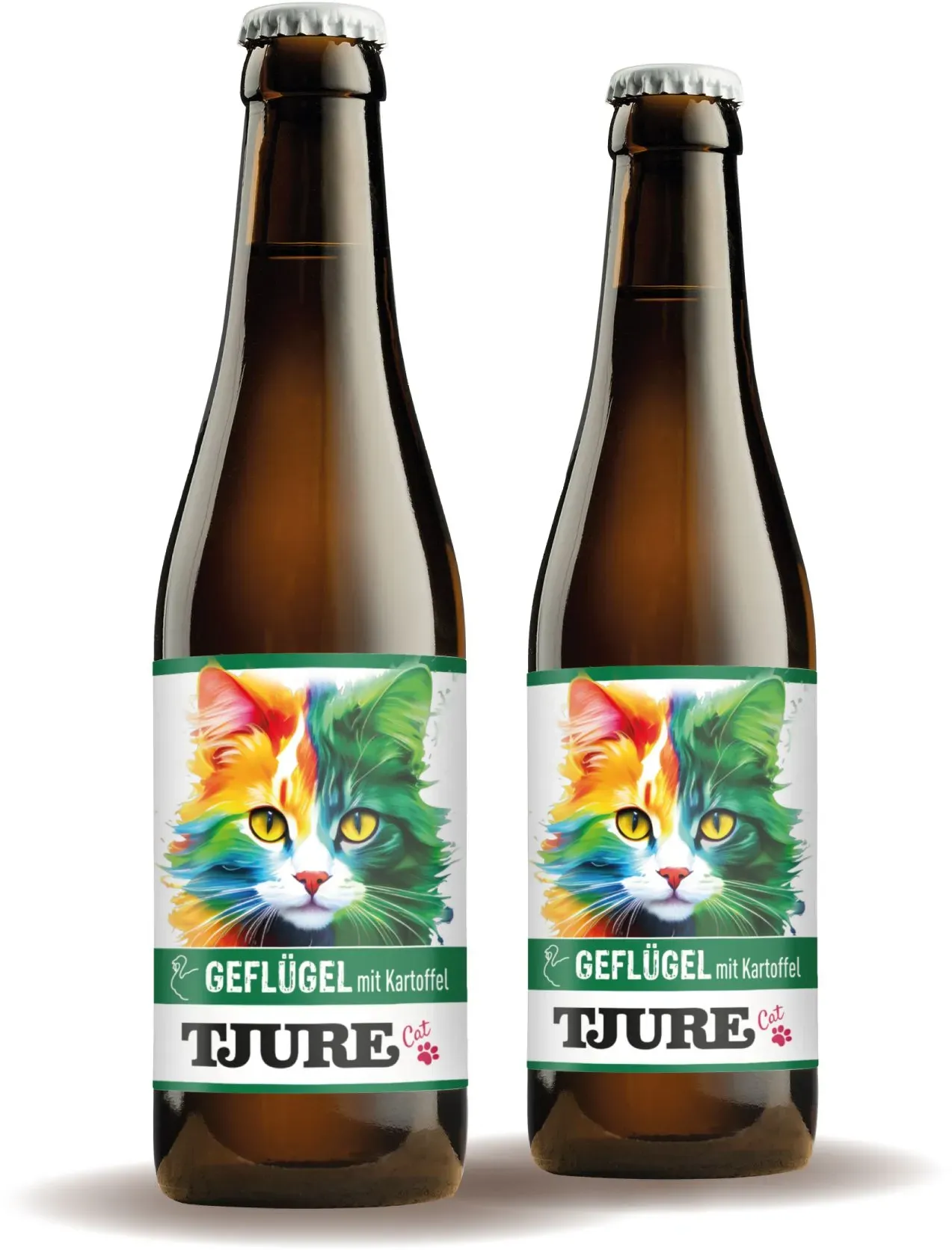 Tjure Katze Geflügel Doppelpack 2x220 ml