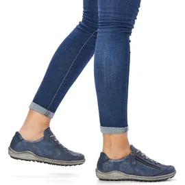 REMONTE Komfort Schnürschuhe in Blau 43 EU