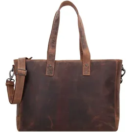 Plevier Shopper Leder Braun