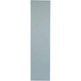 HOMING Schiebegardine transparent | Wellen modern | dekorativ weiß
