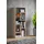 VCM Standregal 40 x 30 x 180 cm Braun