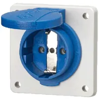 Mennekes Einbausteckdose 16A 230V IP54 Blau