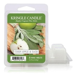 Kringle Candle Kringle Wax Melts Crisp Apple & Sage 6pcs wosk zapachowy 66 g