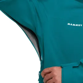 Mammut Stoney HS Hooded Herren Skijacke, türkis - M