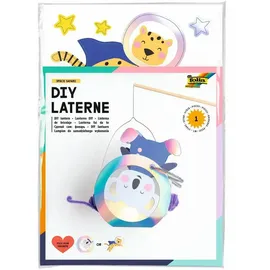 Folia Laternen-Bastelset Space Animals