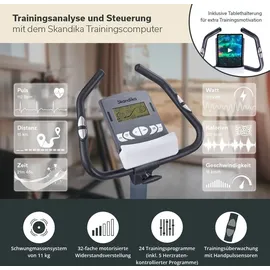 Skandika Ergometer Wiry mit iConsole+ und Kinomap