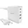 DUDAO GaN 100W Schnellladegerät 2 x USB-C / 2 x USB Dudao A100EU – weiß
