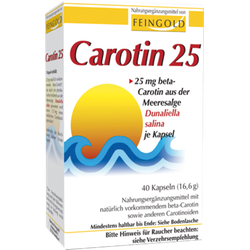 Carotin 25 Feingold Kapseln 40 St