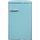 GGV Exquisit RKS120-V-H-160F Retro-Kühlschrank (122 l, 875 mm hoch, Taubenblau)