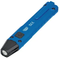 Draper Kabellose/USB wiederaufladbare Stiftleuchte SMD LED - 2W/250 Lumen