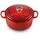 Le Creuset Signature Bräter 22 cm rund kirschrot