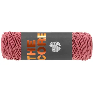 LANA GROSSA The Core | Stabiles, umwickeltes Baumwollgarn - ideal für Dekoartikel & Taschen | Handstrickgarn aus 50% Baumwolle & 50% Polyester | 100g Wolle zum Stricken & Häkeln | 85m Garn FB18