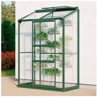 Vitavia Styx 900 Alu smaragd ESG 3 mm/Dach HKP 4 mm 0,9 m2