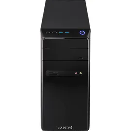 Captiva Power Starter I57-556 Pentium Gold G6400, 8 GB DDR4-SDRAM 2,48 TB HDD+SSD Windows 11 Home Midi Tower PC Schwarz