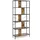 Vicco Fyrk Bücherregal 80 x 30 x 180 cm Schwarz