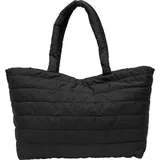 URBAN CLASSICS Unisex TB7202-Padded Padded Tote Bag, Black