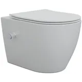 ECD Germany WC-Sitz Absenkautomatik Weiß