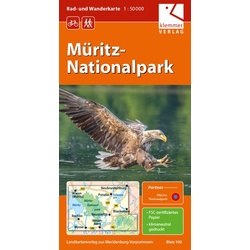 Rad- und Wanderkarte Müritz-Nationalpark 1:50.000