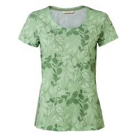 Vaude Women's Skomer AOP T-Shirt, Willow Green, 44 EU