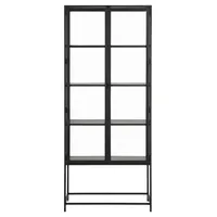 99rooms Sifo Vitrine Esche Schwarz