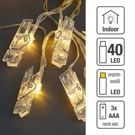 Hellum LED Lichterkette 5 m Warmweiß